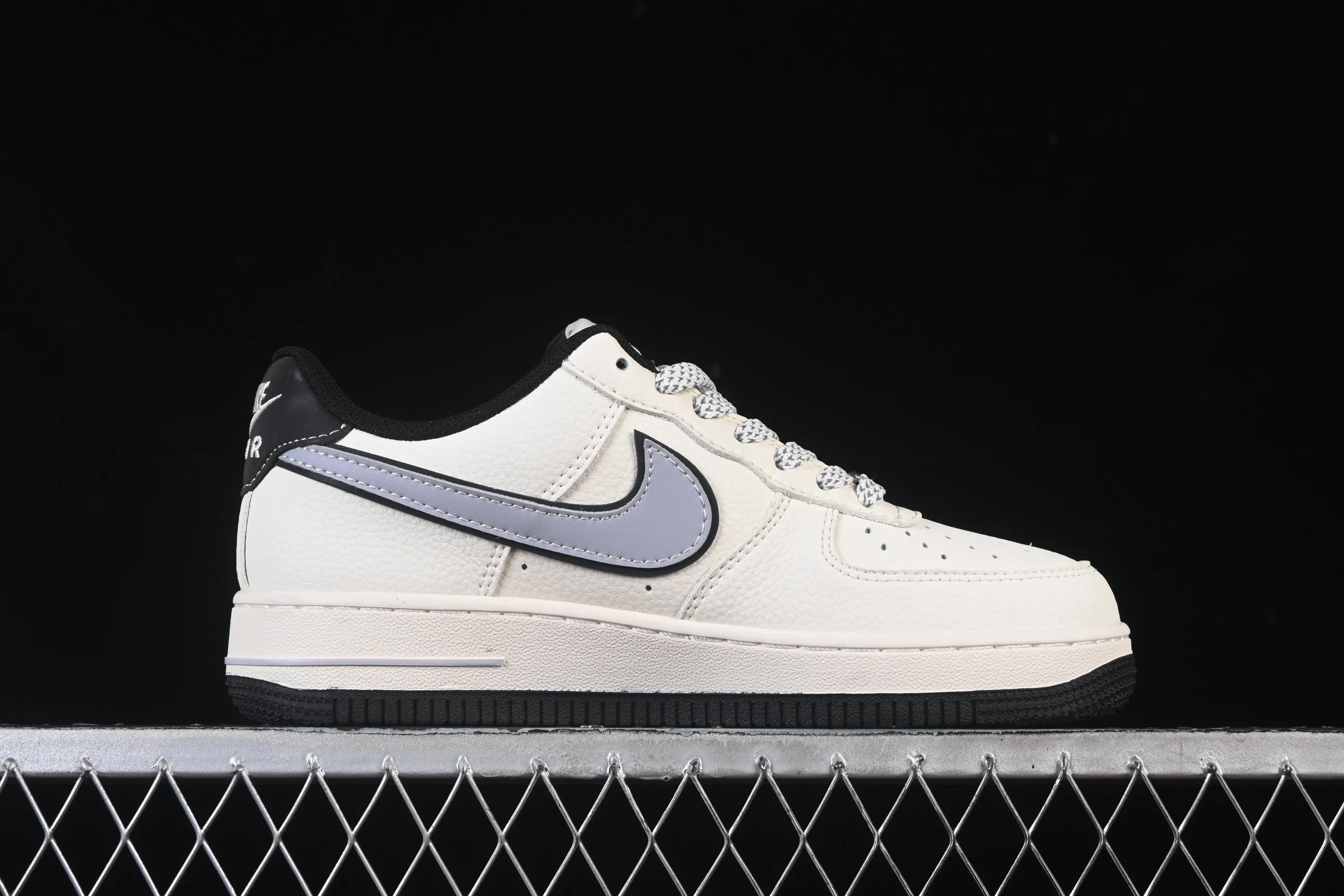All Categories Nk Air Force 1 Air Force Series Nk Air Force 1 Low Air Force Low Nike Air Force 1'07 Low Beige Gray Black Letters Air Force One Low Casual Shoes JS8028-018